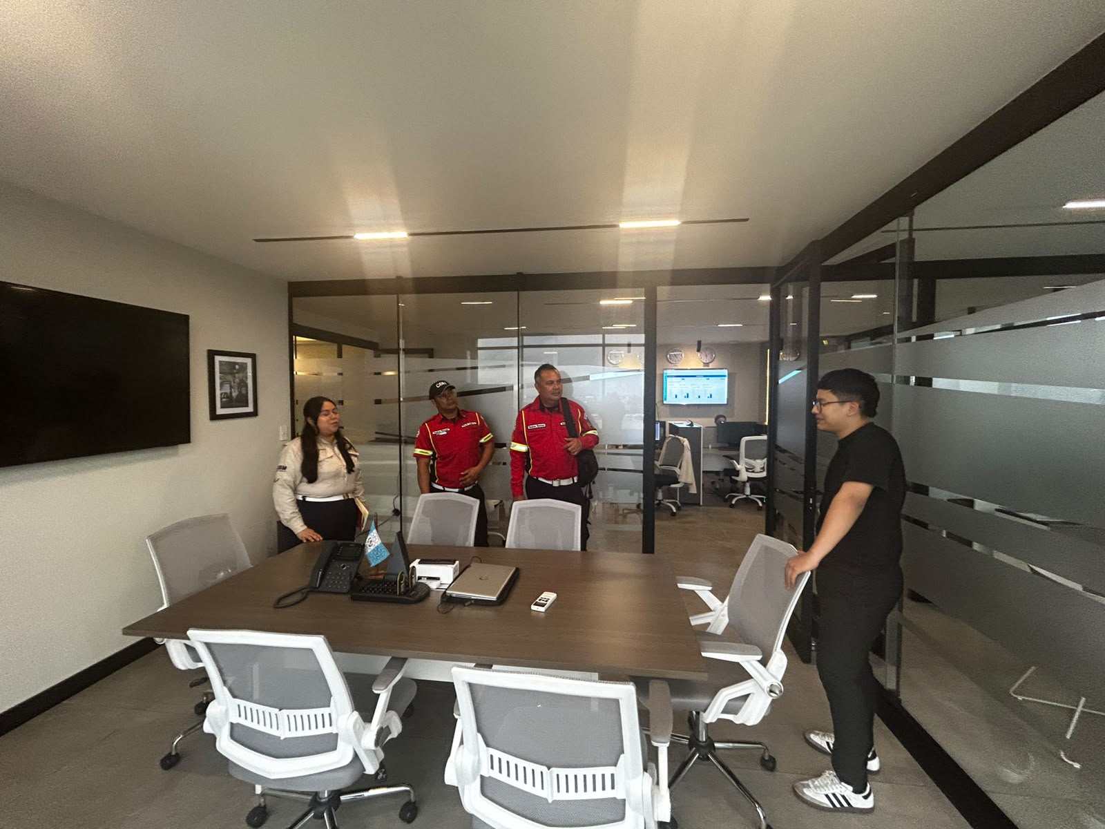 Visita Técnica Bomberos Municipales de Guatemala